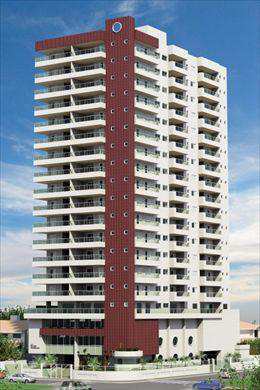 Apartamento, código 25507 em Praia Grande, bairro Aviação
