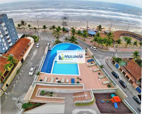 Apartamento, código 829351 em Mongaguá, bairro Jardim Aguapeu