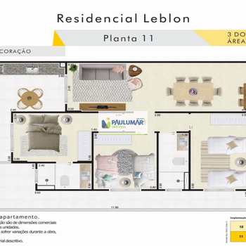 Apartamento em Mongaguá, bairro Centro