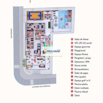 Apartamento em Praia Grande, bairro Guilhermina