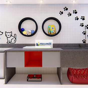 Apartamento em Praia Grande, bairro Guilhermina