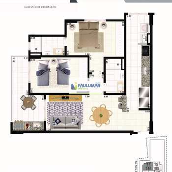 Apartamento em Praia Grande, bairro Aviação