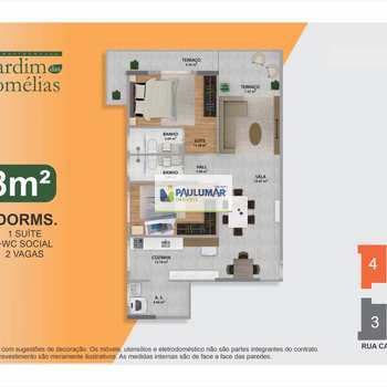 Apartamento em Praia Grande, bairro Boqueirão