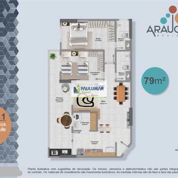 Apartamento em Praia Grande, bairro Flórida