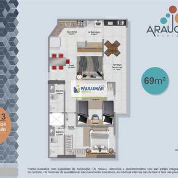 Apartamento em Praia Grande, bairro Flórida