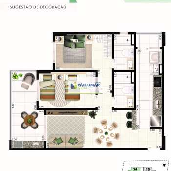 Apartamento em Praia Grande, bairro Aviação
