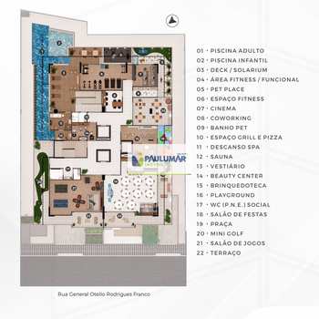 Apartamento em Praia Grande, bairro Canto do Forte