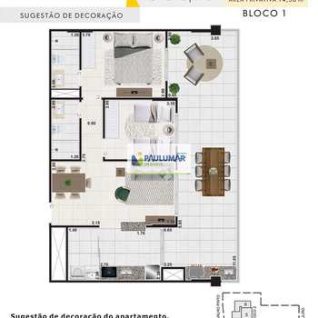 Apartamento em Guarujá, bairro Jardim Virgínia