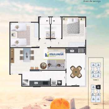Apartamento em Mongaguá, bairro Vila São Paulo