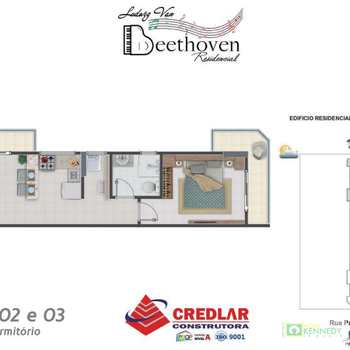 Apartamento em Praia Grande, bairro Guilhermina
