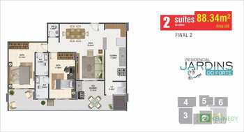 Apartamento, código 14879342 em Praia Grande, bairro Canto do Forte