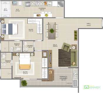 Apartamento, código 14879405 em Praia Grande, bairro Boqueirão