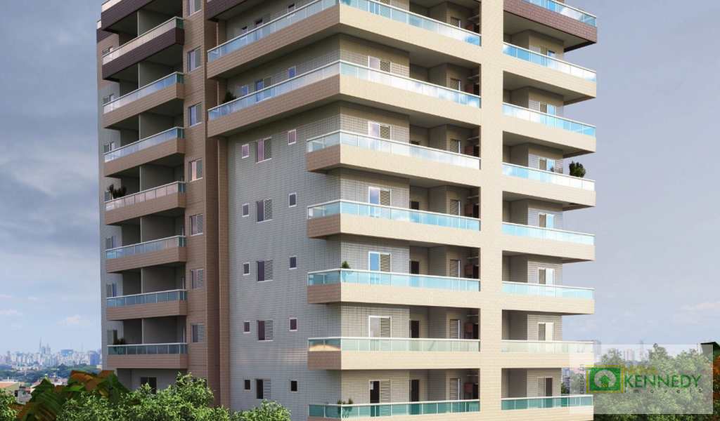 Apartamento em Praia Grande, bairro Mirim