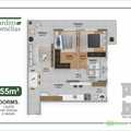 Apartamento em Praia Grande, bairro Boqueirão