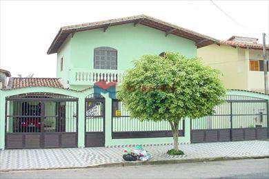 Sobrado, código 250400 em Praia Grande, bairro Caiçara
