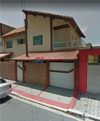 Sobrado, código 412386 em Praia Grande, bairro Boqueirão