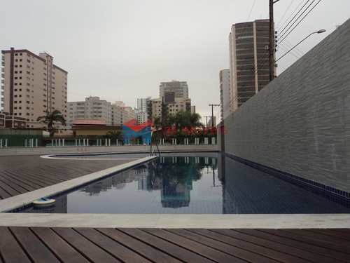 Apartamento, código 412463 em Praia Grande, bairro Caiçara