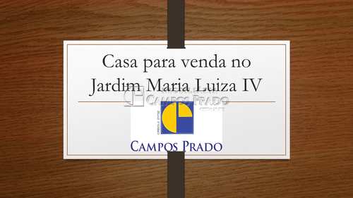 Casa, código 50580 em Jaú, bairro Jardim Maria Luiza IV