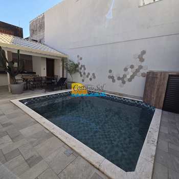 Casa em Praia Grande, bairro Caiçara