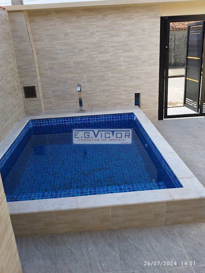 Casa em Mongaguá, no bairro Balneário Samas