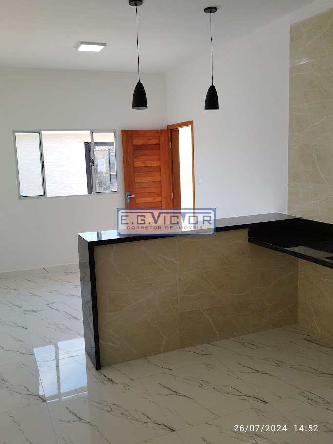 Casa em Mongaguá, no bairro Balneário Samas