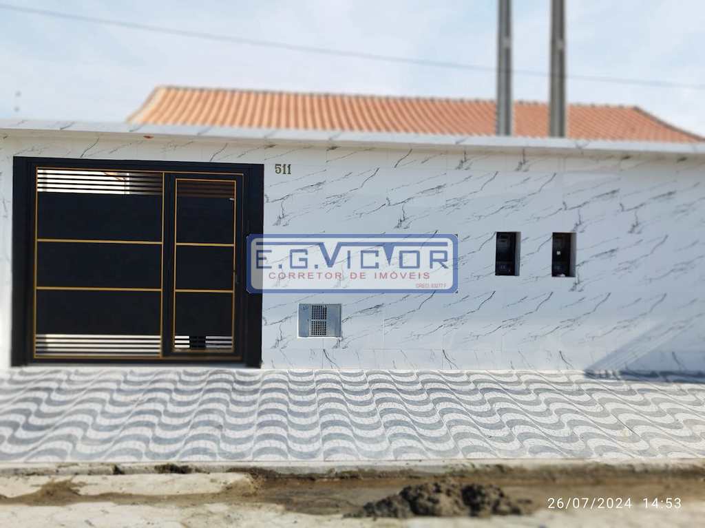 Casa em Mongaguá, no bairro Balneário Samas
