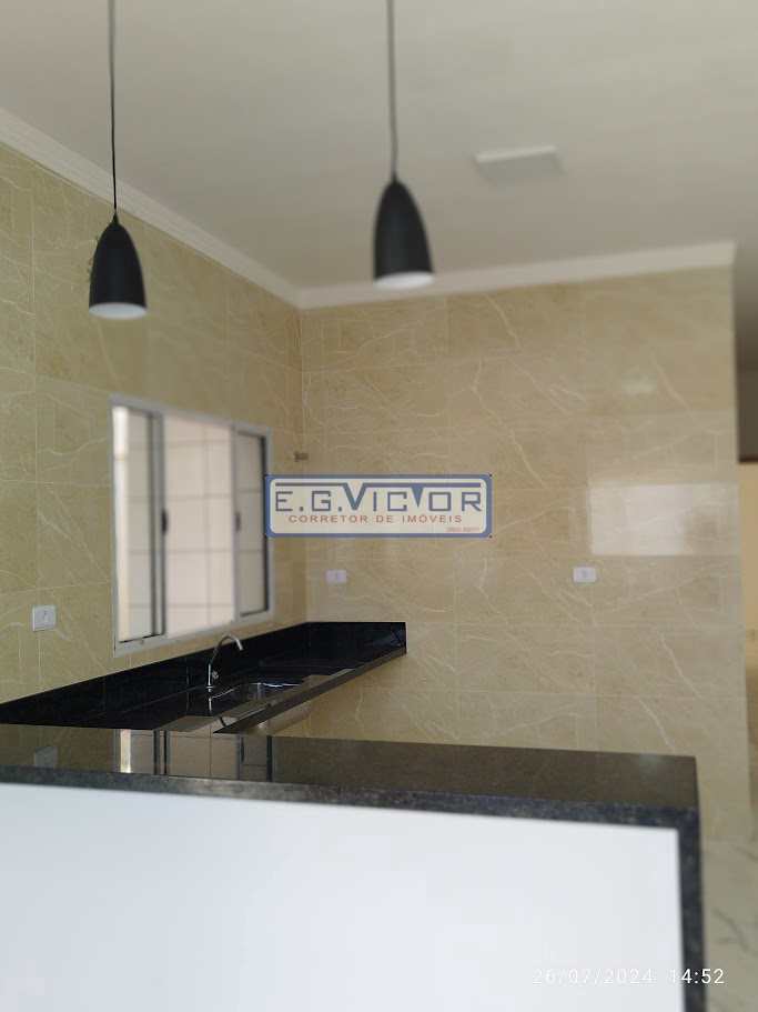 Casa em Mongaguá, no bairro Balneário Samas