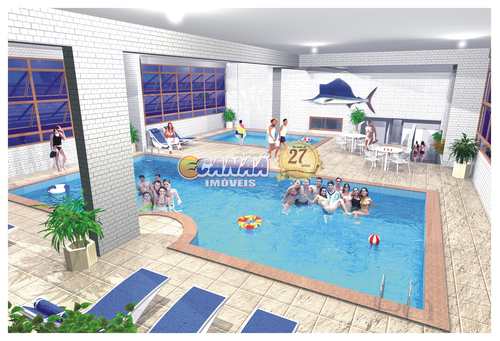 Apartamento, código 9815 em Mongaguá, bairro Centro