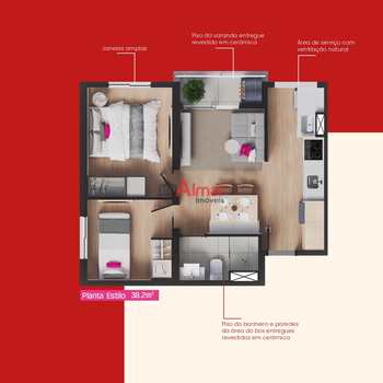 Apartamento em São Paulo, bairro Vila Ré