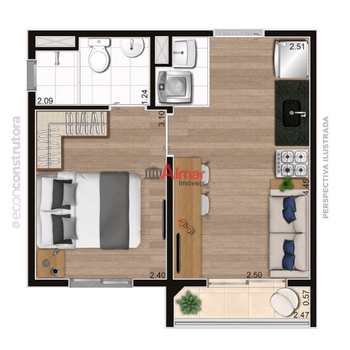 Apartamento em São Paulo, bairro Itaquera