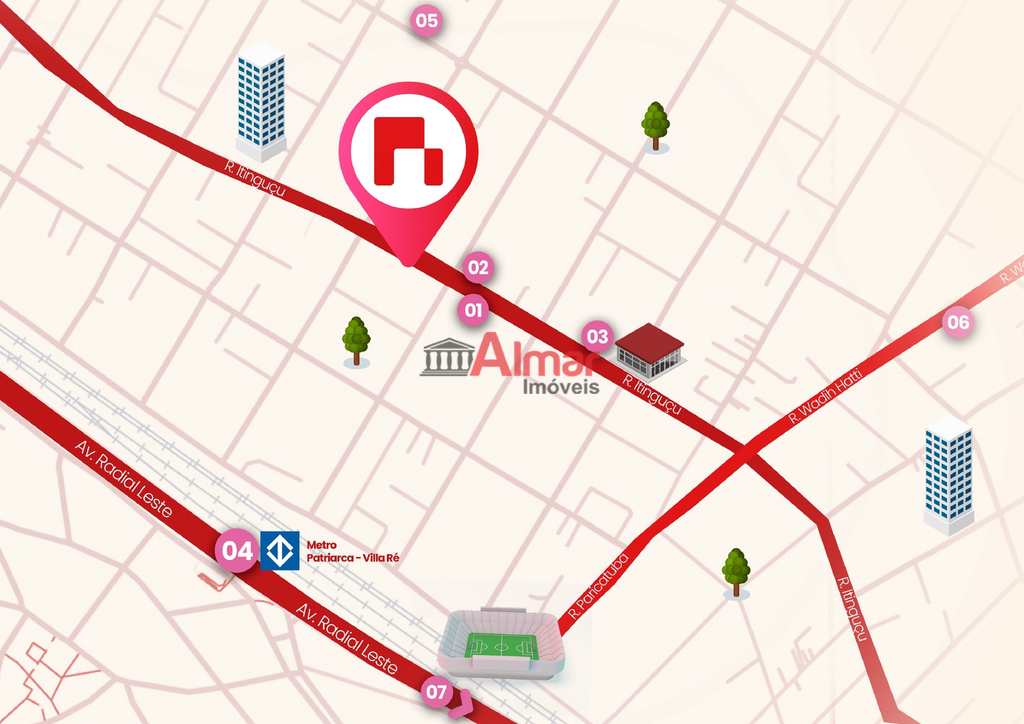 empreendimento em São Paulo, bairro Vila Ré