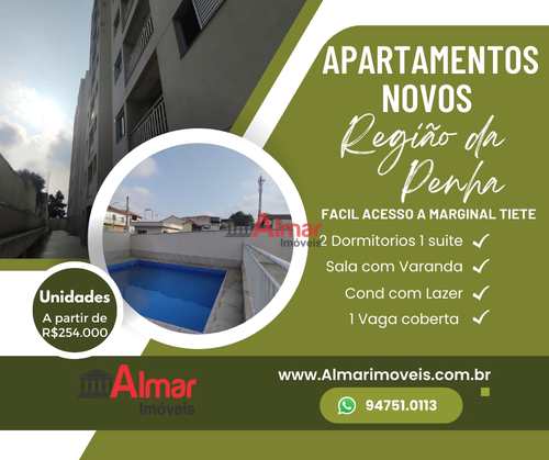 Apartamento, código 9208 em São Paulo, bairro Penha