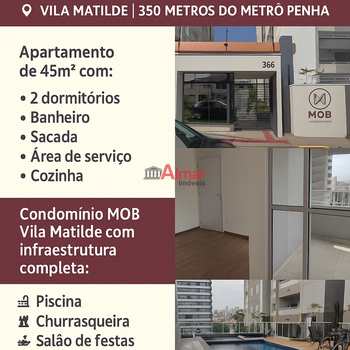 Apartamento em São Paulo, bairro Vila Matilde