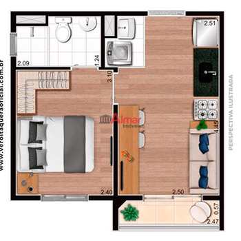 Apartamento em São Paulo, bairro Itaquera