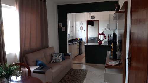 Apartamento, código 24731 em Cubatão, bairro Jardim Casqueiro