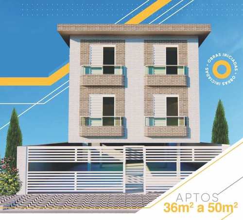 Apartamento, código 24864 em Cubatão, bairro Jardim Casqueiro