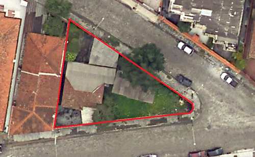 Terreno, código 24885 em Cubatão, bairro Jardim Casqueiro