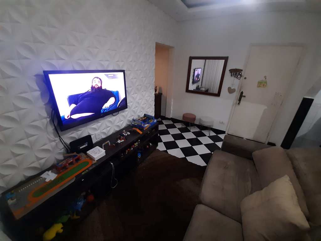 Apartamento em Cubatão, no bairro Jardim Casqueiro
