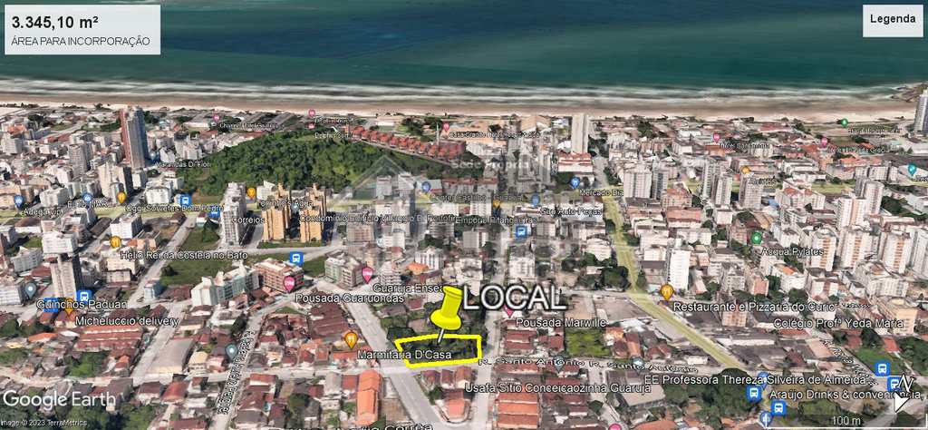 Área Comercial em Guarujá, no bairro Praia da Enseada