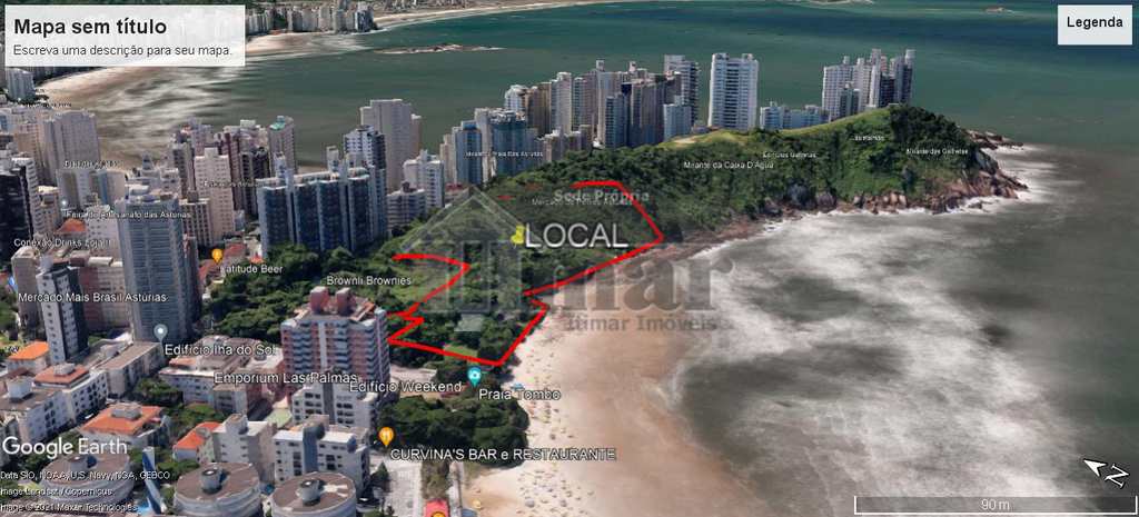Área Comercial em Guarujá, no bairro Praia do Tombo