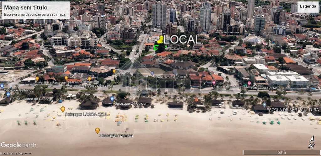 Terreno em Guarujá, no bairro Praia da Enseada