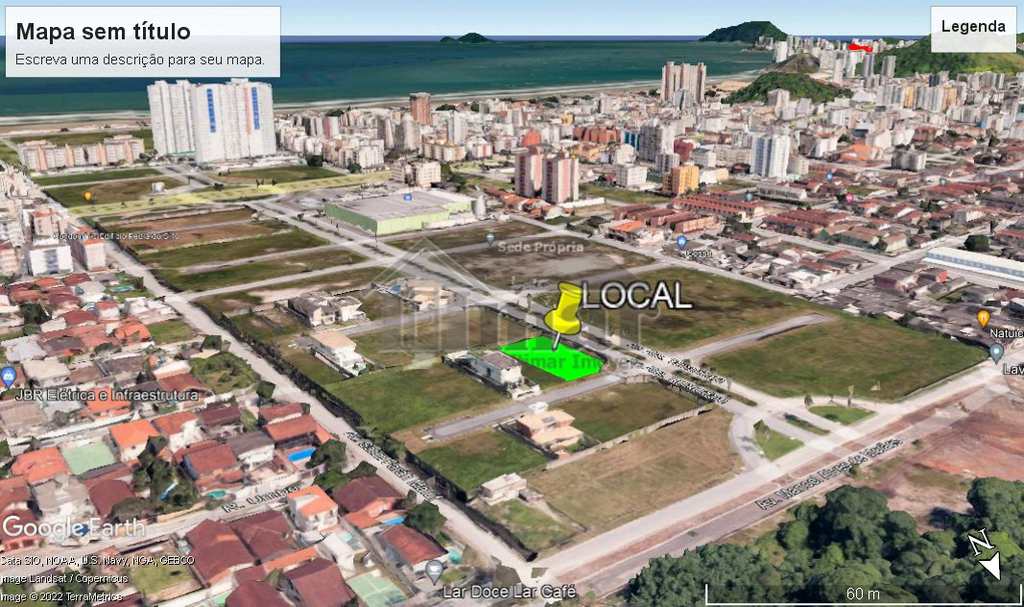 Terreno em Guarujá, no bairro Praia da Enseada