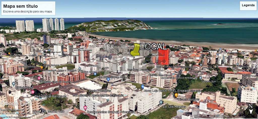Área Comercial em Guarujá, no bairro Praia da Enseada