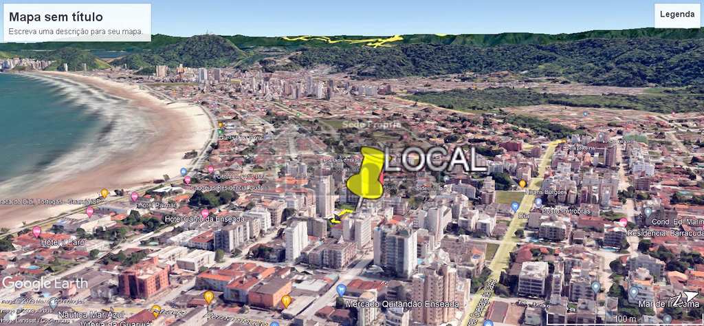 Área Comercial em Guarujá, no bairro Praia da Enseada