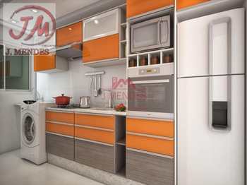 Apartamento, código 577 em Praia Grande, bairro Canto do Forte