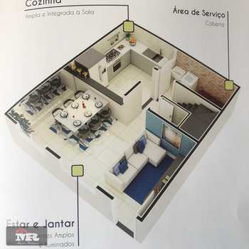 Casa de Condomínio em São Paulo, bairro Itaquera