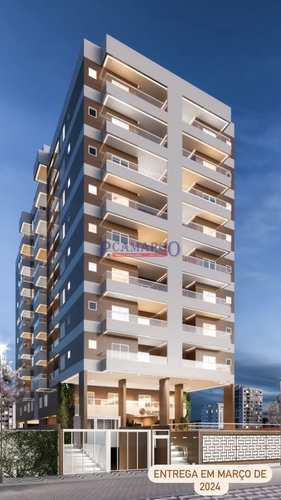 Apartamento, código 174872 em Praia Grande, bairro Guilhermina