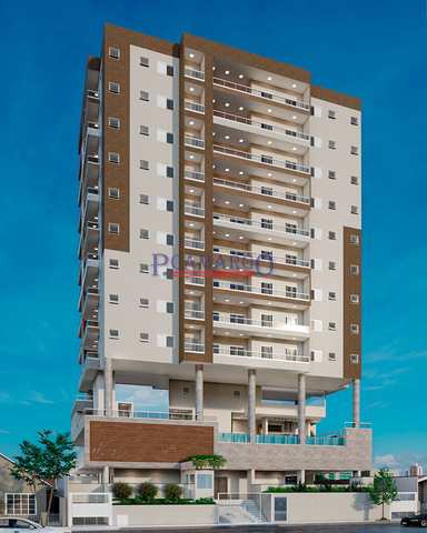 Apartamento, código 176040 em Praia Grande, bairro Mirim