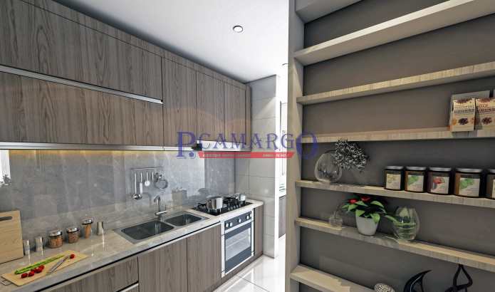 Apartamento em Praia Grande, no bairro Mirim