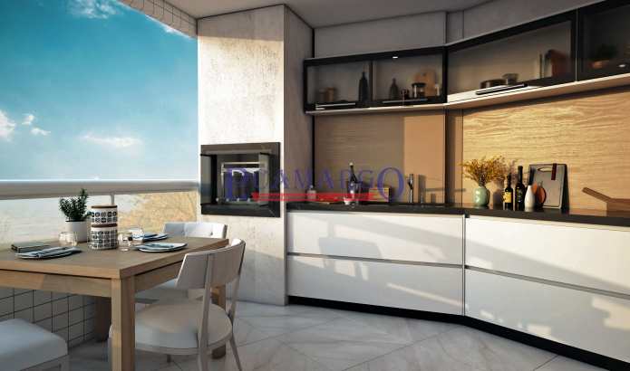 Apartamento em Praia Grande, no bairro Mirim